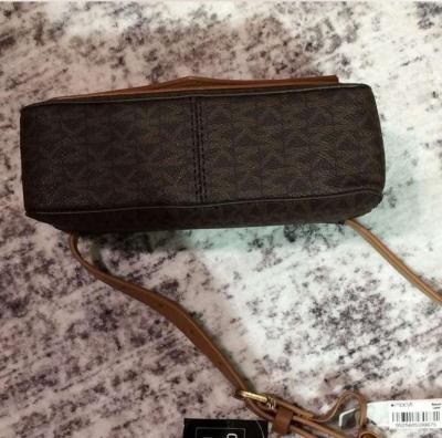 Michael Kors Fanny pack Belt Bag Leather Brown Signature MK - Thumbnail 5