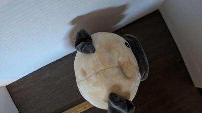 Squishmallows Hug Mees Valentines Pug Dog Holding Pink Heart - Thumbnail 5