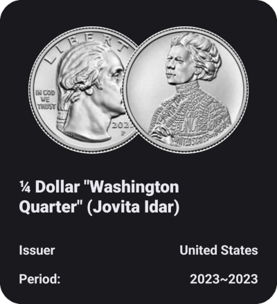 2023 misprint in cod we trust 25cent - Thumbnail 5