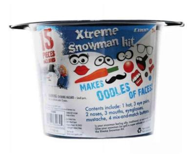 2 Pack  Xtreme Snowman Decorating Kits  15 pcs  Brand New