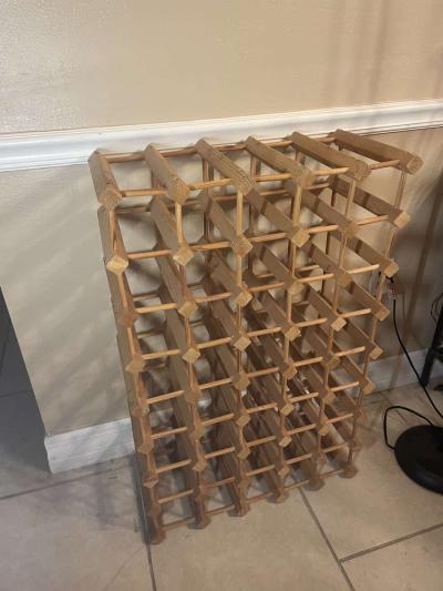 Wooden Wine Rack - Thumbnail 3