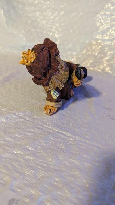 Resin Gardening Scarecrow Girl Figure - Thumbnail 3