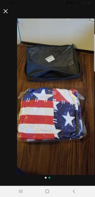 little man cave wall decor  usa flag - Thumbnail 4