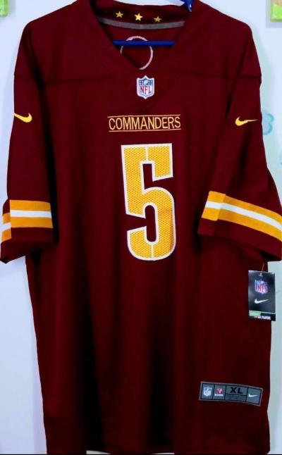 Jayden Daniels Commanders QB jersey XL Stitched - Thumbnail 3