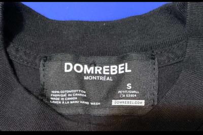Domrebel Montreal Luxury Box T Tshirt In Black Size Small - Thumbnail 2