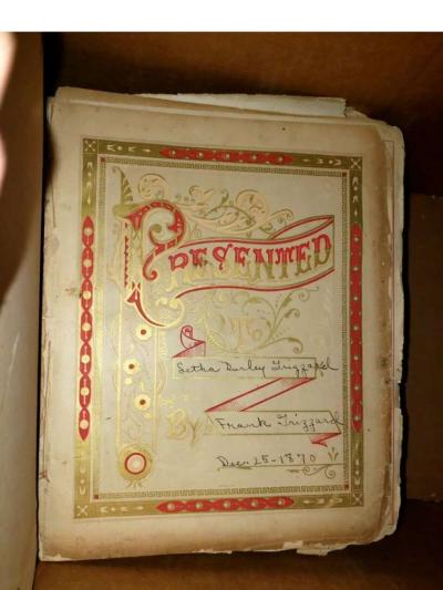 1870 Holy Bible Old  New Testaments Large Antique - Thumbnail 6