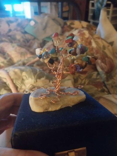 Tree of Life on a slab of quartz