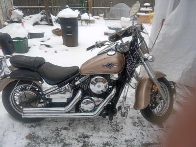2005 Vulcan 800 Kawasaki motorcycle