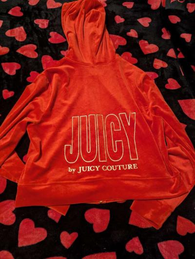 Juicy couture track suit red and black - Thumbnail 4