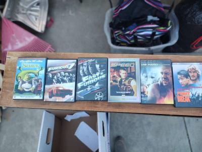 lots of great DVD movies