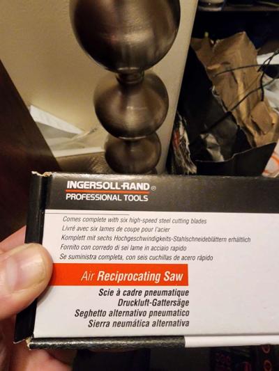 ingersoll rand Ir 429 air reciprocating saw - Thumbnail 6