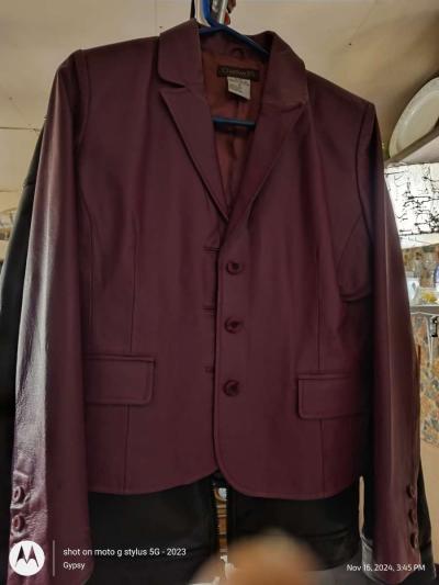 Chadwick purple leather jacket - Thumbnail 6
