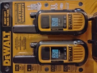 DeWalt Heavy Duty Walkie Talkies - Thumbnail 2
