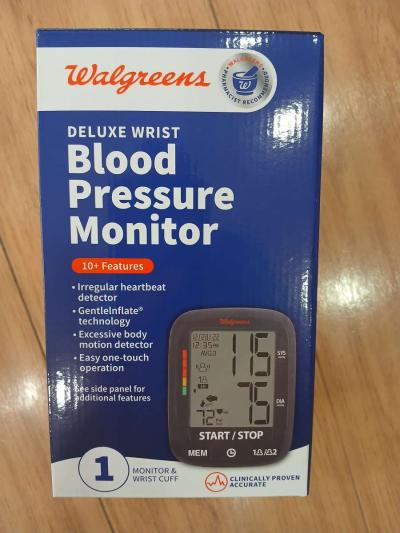 deluxe Wrist Blood Pressure Monitor