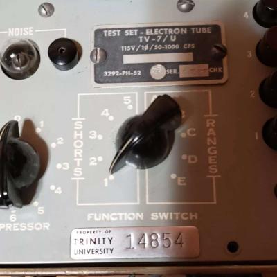 Vintage Hickok TV7U Tube Tester Electron Tube Set Test Data - Thumbnail 6