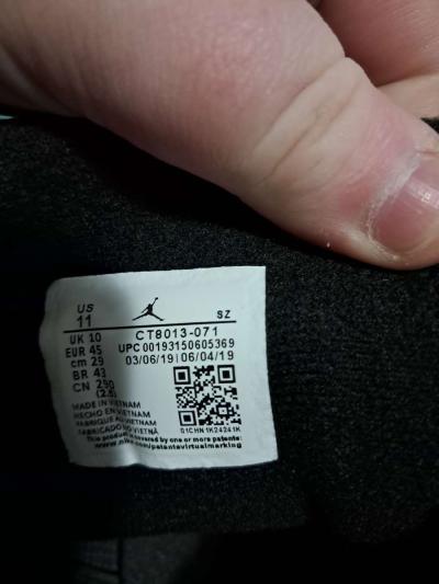 Jordan retro 12s black taxi - Thumbnail 5