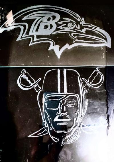 Customer Engraved Glass any Design you can think of - Thumbnail 2