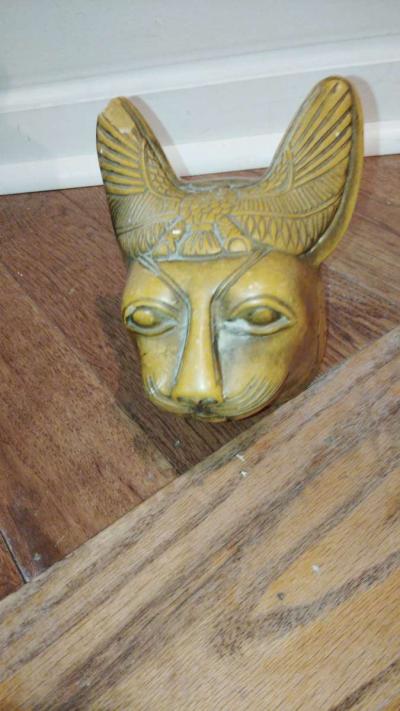 Replica Bastet Goddess head Cat goddess  Egyptian Bastet for - Thumbnail 6