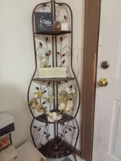 Beautiful corner shelf