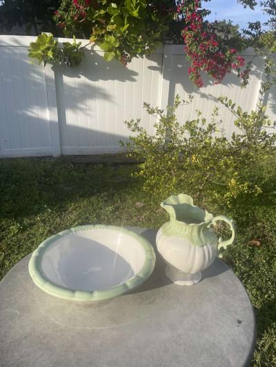 Vintage Pitcher And Bowl - Thumbnail 5