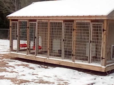 4Bay Dog kennel for breading o