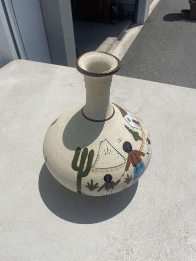 Southwestern Ceramic Vase - Thumbnail 4