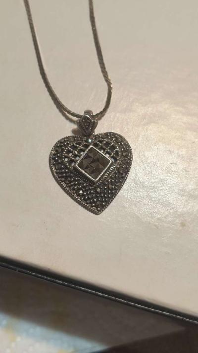 High quality British made sterling silver necklace - Thumbnail 6