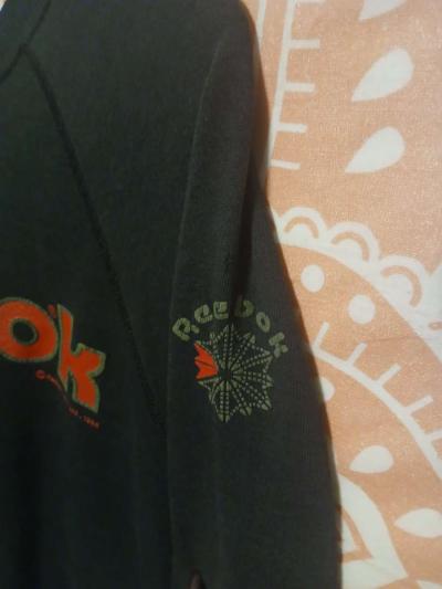 Mens 1986 Vintage Reebok Medium Crewneck Sweater Sweatshirt - Thumbnail 6