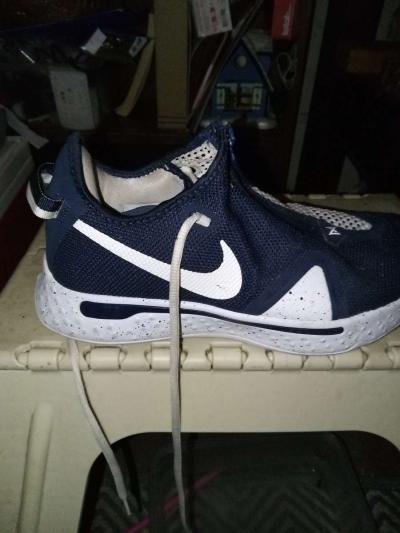 us 7 5 Nike p4 college navy basketball shoes - Thumbnail 6