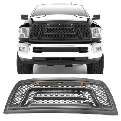 grill for ram 1500 2013 2018 matte black - Thumbnail 3
