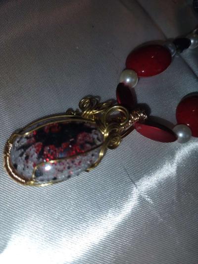 one of a kind handmade necklace - Thumbnail 2