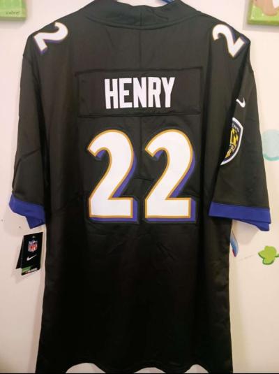 Derrick Henry Ravens jersey XL or Large Large Stitched - Thumbnail 2