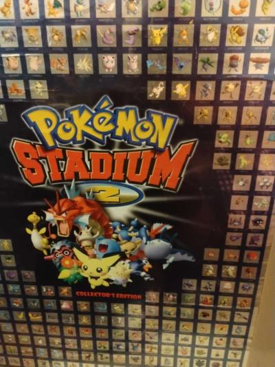 This is an original NMMT Pokmon Stadium 2 Foil Poster - Thumbnail 6