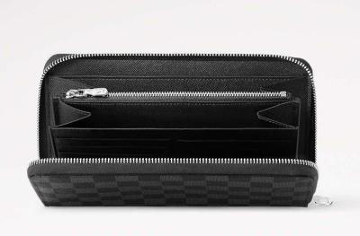 leather wallet checkerboard - Thumbnail 3
