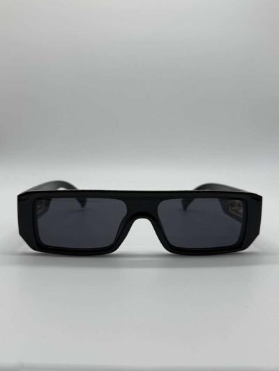 Black Cartier Cheetah Sunglasses - Thumbnail 6