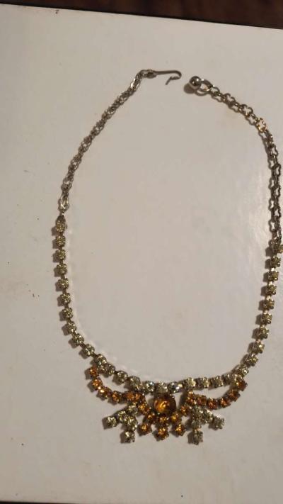 Citrine Gemstone Necklace - Thumbnail 5