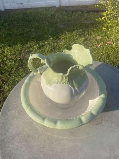 Vintage Pitcher And Bowl - Thumbnail 3