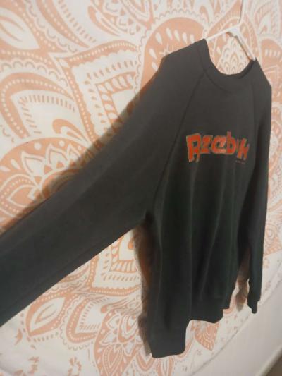 Mens 1986 Vintage Reebok Medium Crewneck Sweater Sweatshirt - Thumbnail 4