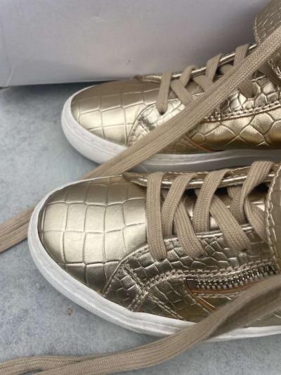 Like New Gold  Aldo High Tops - Thumbnail 3