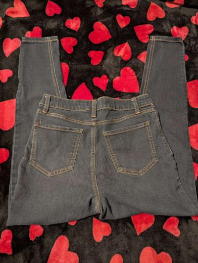 Size 9 Skinny Blue Jeans - Thumbnail 2