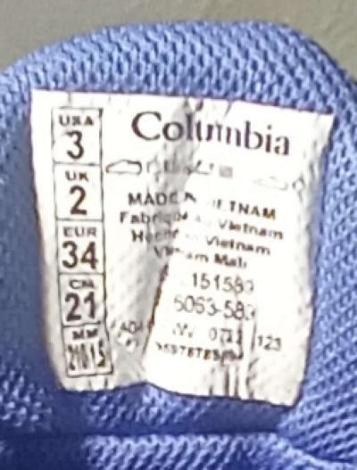 Girls Columbia Size 3 EUC Dark and Light Purple - Thumbnail 6