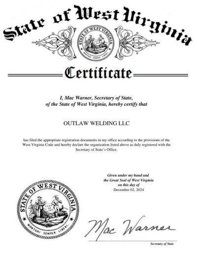 selling welds Outlaw welding LLC - Thumbnail 2