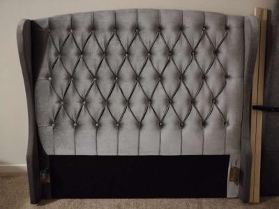 Grey Luxury Headboard - Thumbnail 2
