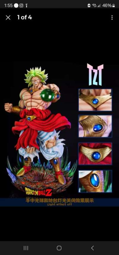 dragon ball z broly statues - Thumbnail 2