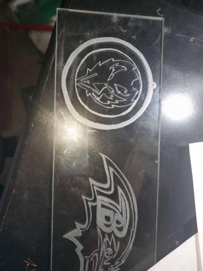 Customer Engraved Glass any Design you can think of - Thumbnail 4