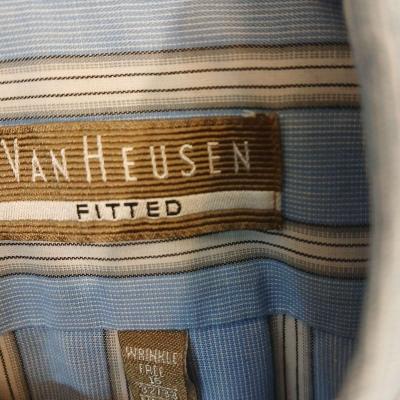 Van Heusen fitted shirt for men size 15 - Thumbnail 2