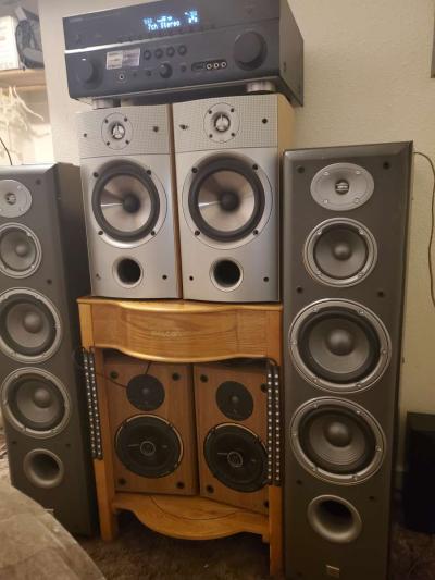 yamaha reciever and jbl northridge speakers - Thumbnail 2