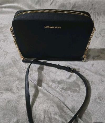 Michael Kors Jet Set Item EW Leather crossbody New Purse Wit - Thumbnail 2