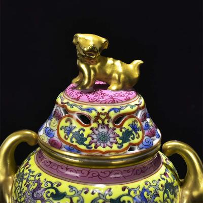 Asian famille rose porcelain Chinese antique porcelain ceram - Thumbnail 2