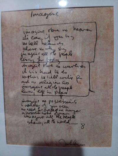 Lyrics to Imagine by john lennon - Thumbnail 6